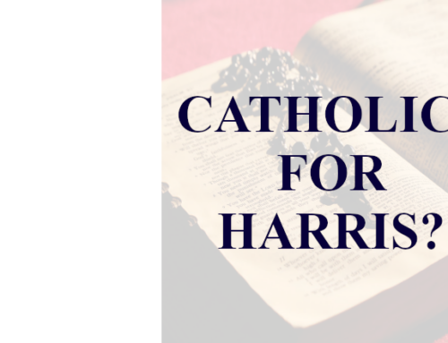 MEET THE CATHOLICS WHO SUPPORT HARRIS