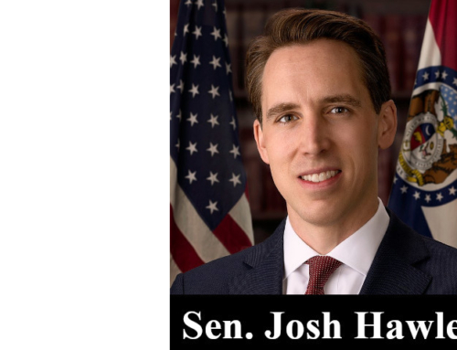 KUDOS TO SEN. HAWLEY